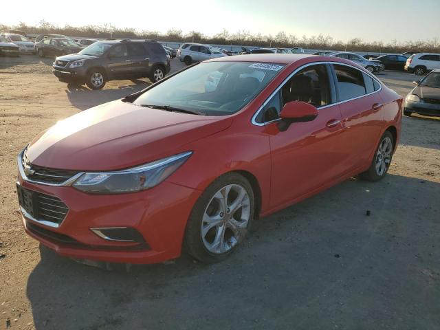 1G1BF5SMXH7142078 - 2017 CHEVROLET CRUZE PREMIER RED photo 1