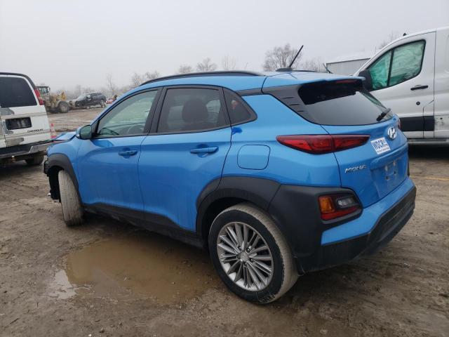 KM8K22AA0MU616734 - 2021 HYUNDAI KONA SEL BLUE photo 2