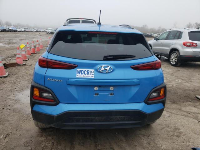 KM8K22AA0MU616734 - 2021 HYUNDAI KONA SEL BLUE photo 6