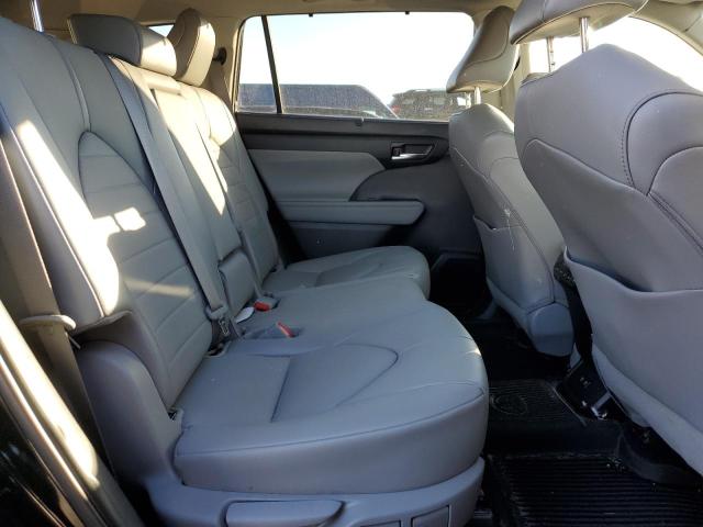 5TDGZRBH8MS528092 - 2021 TOYOTA HIGHLANDER XLE BLACK photo 11