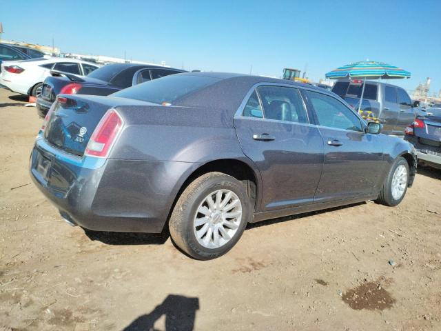 2C3CCAAG3DH702664 - 2013 CHRYSLER 300 GRAY photo 3