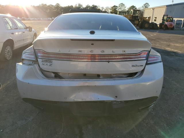 3LN6L2G95GR606269 - 2016 LINCOLN MKZ WHITE photo 6