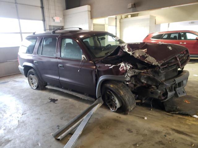 1D4HS38N83F625541 - 2003 DODGE DURANGO SPORT BURGUNDY photo 4