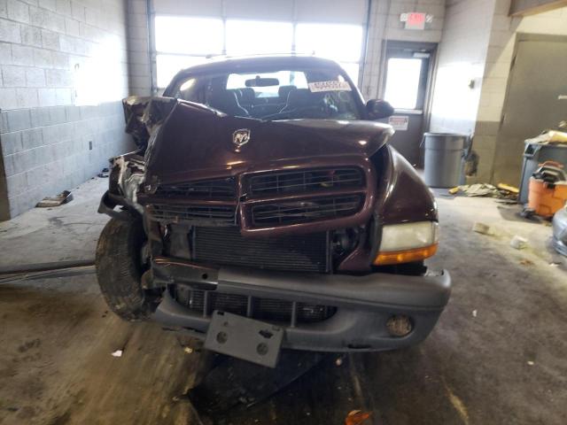 1D4HS38N83F625541 - 2003 DODGE DURANGO SPORT BURGUNDY photo 5