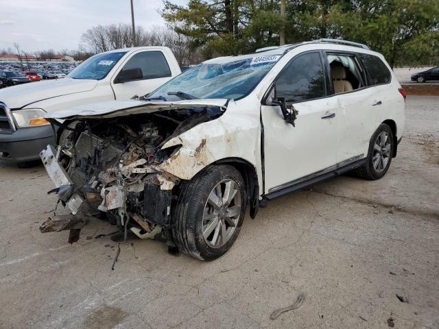 5N1AR2MM7GC628483 - 2016 NISSAN PATHFINDER S WHITE photo 1