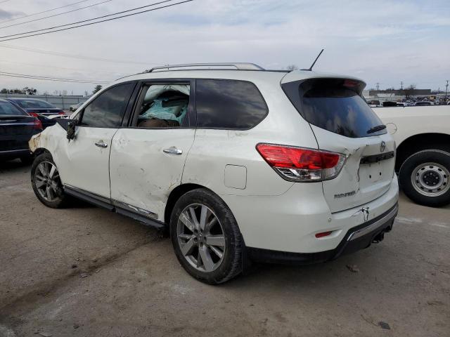 5N1AR2MM7GC628483 - 2016 NISSAN PATHFINDER S WHITE photo 2