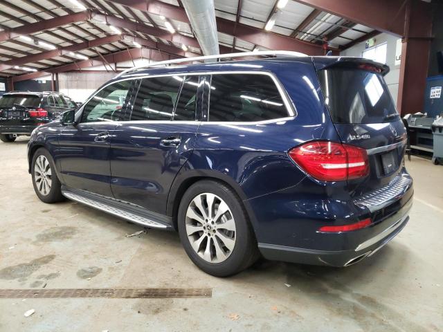 4JGDF6EE1JB074939 - 2018 MERCEDES-BENZ GLS 450 4MATIC BLUE photo 2