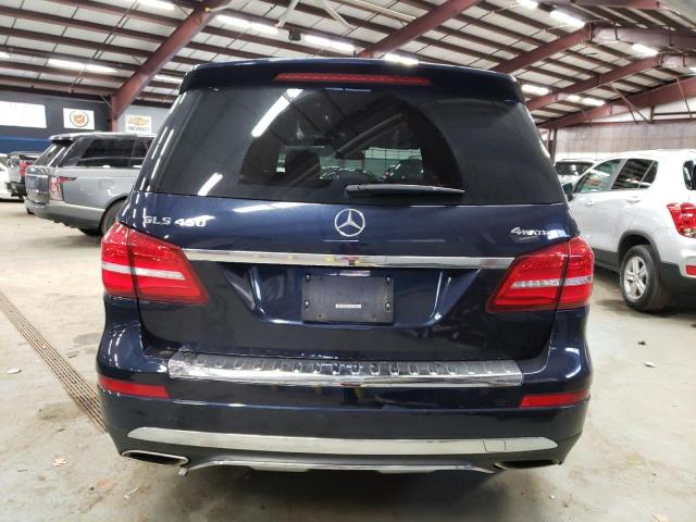 4JGDF6EE1JB074939 - 2018 MERCEDES-BENZ GLS 450 4MATIC BLUE photo 6