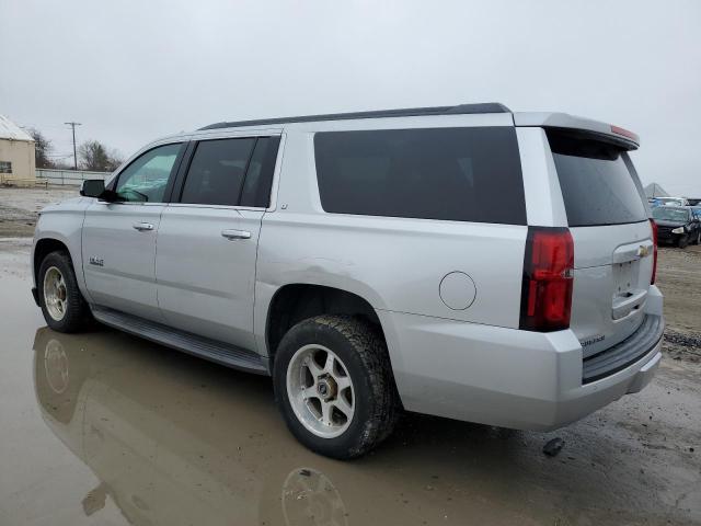 1GNSCHKC6GR115513 - 2016 CHEVROLET SUBURBAN C1500 LT SILVER photo 2