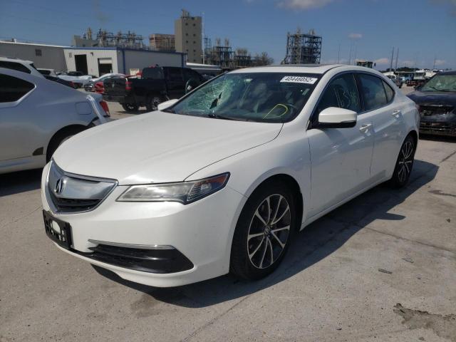 19UUB2F31FA019041 - 2015 ACURA TLX WHITE photo 2