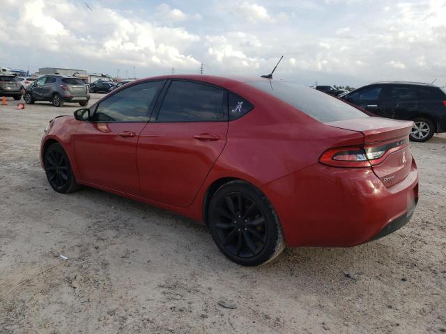 1C3CDFFA5GD822790 - 2016 DODGE DART SXT SPORT RED photo 2