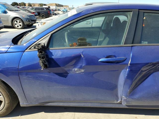 5NPLL4AG9MH053022 - 2021 HYUNDAI ELANTRA SE BLUE photo 7