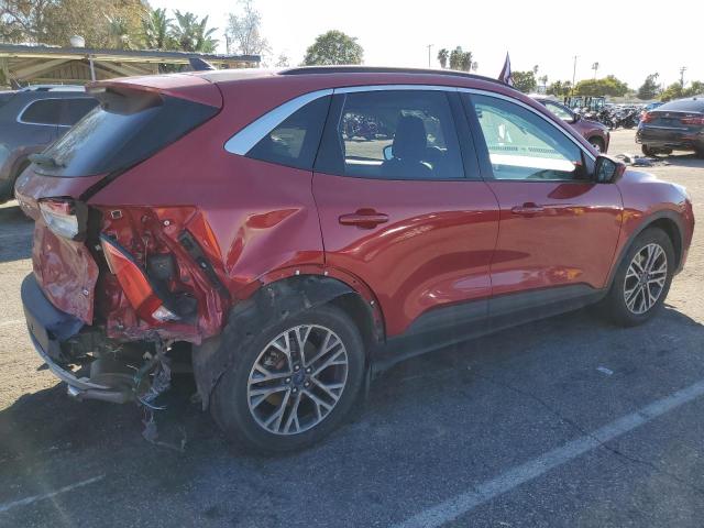 1FMCU9H61MUA65433 - 2021 FORD ESCAPE SEL RED photo 3