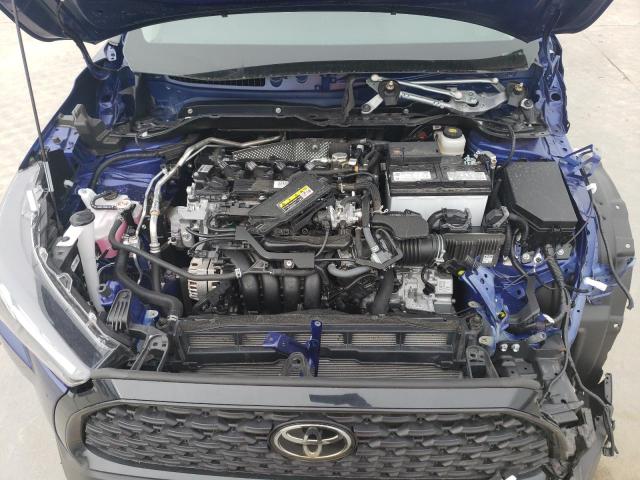 7MUCAAAG2NV028159 - 2022 TOYOTA COROLLA CR LE BLUE photo 12