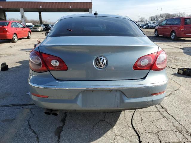 WVWHN7AN8BE726105 - 2011 VOLKSWAGEN CC LUXURY BLUE photo 6