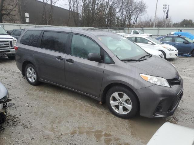 5TDZZ3DCXKS972286 - 2019 TOYOTA SIENNA GRAY photo 4