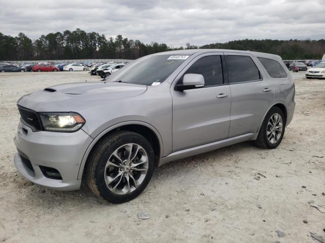 1C4SDHCT5KC650624 - 2019 DODGE DURANGO R/T SILVER photo 1