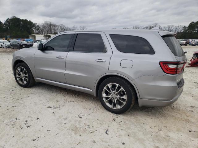 1C4SDHCT5KC650624 - 2019 DODGE DURANGO R/T SILVER photo 2