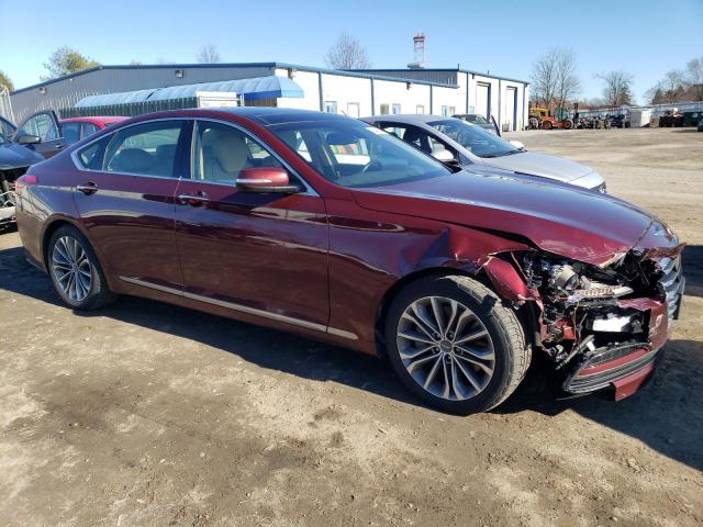 KMHGN4JE1FU101370 - 2015 HYUNDAI GENESIS 3.8L RED photo 4