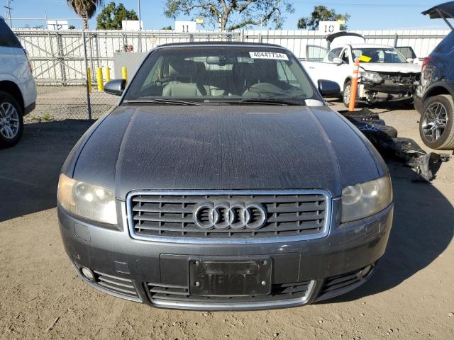 WAUAC48H36K009203 - 2006 AUDI A4 1.8 CABRIOLET GRAY photo 5