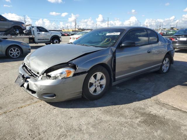 2G1WM15KX69376310 - 2006 CHEVROLET MONTE CARL LT GRAY photo 1