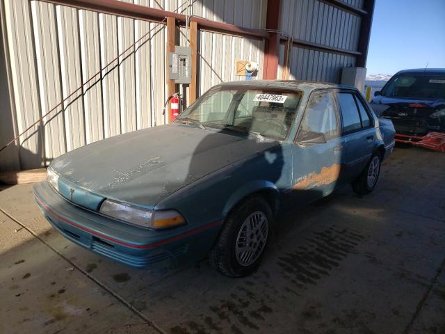 1G2JC54H7P7595007 - 1993 PONTIAC SUNBIRD LE TURQUOISE photo 1