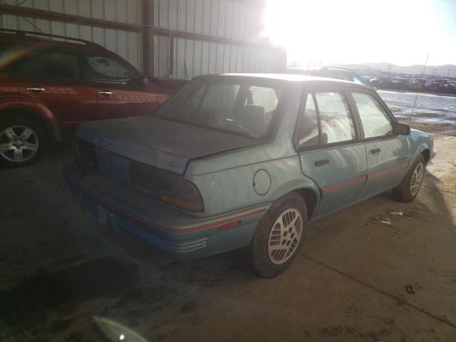 1G2JC54H7P7595007 - 1993 PONTIAC SUNBIRD LE TURQUOISE photo 3