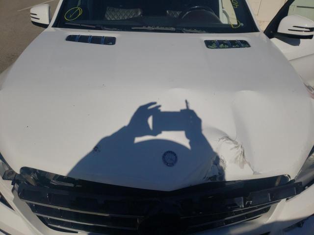 4JGDA5HB3FA578867 - 2015 MERCEDES-BENZ ML 350 4MATIC WHITE photo 12