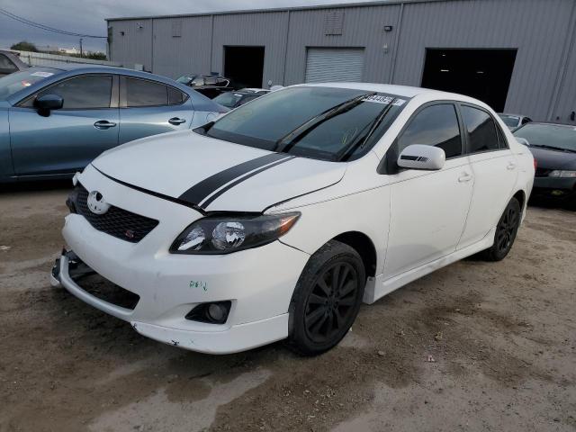 1NXBU4EE6AZ289738 - 2010 TOYOTA COROLLA BASE WHITE photo 1