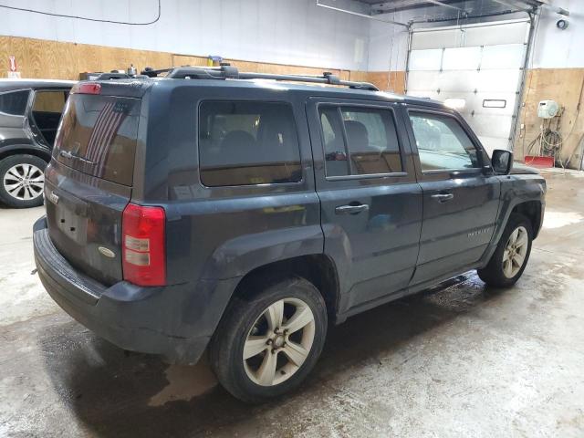 1C4NJRFB4ED617370 - 2014 JEEP PATRIOT LATITUDE GRAY photo 3