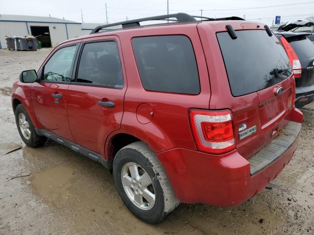 1FMCU0D70BKA66950 - 2011 FORD ESCAPE XLT RED photo 2