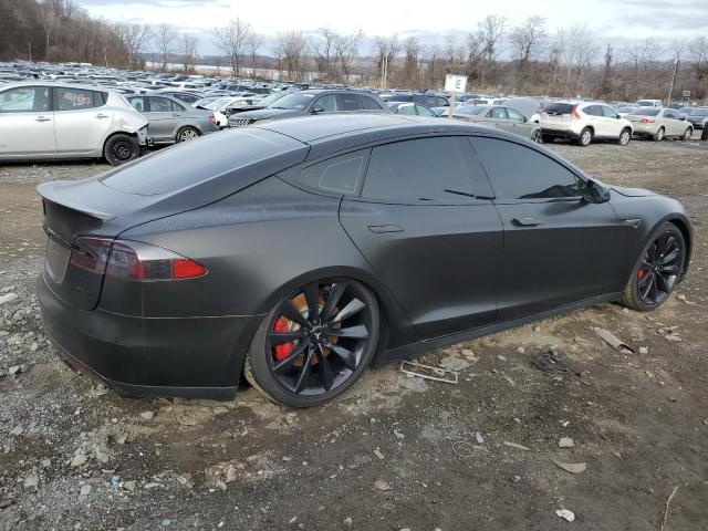 5YJSA1CP5DFP19871 - 2013 TESLA MODEL S შავი ფოტო 3