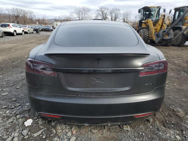 5YJSA1CP5DFP19871 - 2013 TESLA MODEL S შავი ფოტო 6