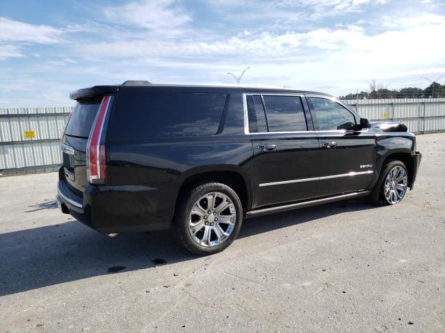 1GKS1JKJ0FR174239 - 2015 GMC YUKON XL DENALI BLACK photo 3