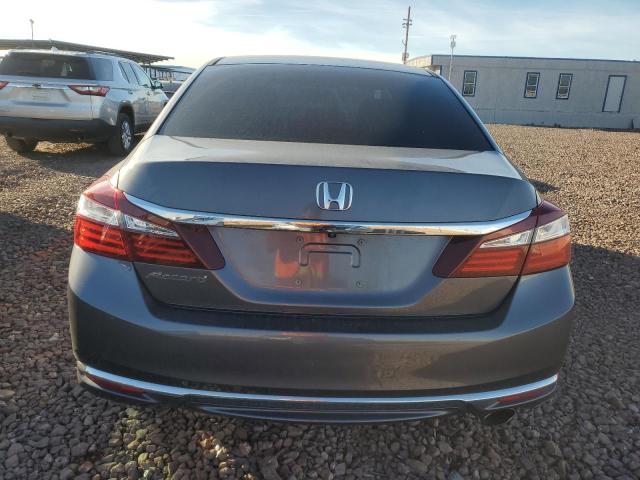 1HGCR2F35GA212432 - 2016 HONDA ACCORD LX GRAY photo 6