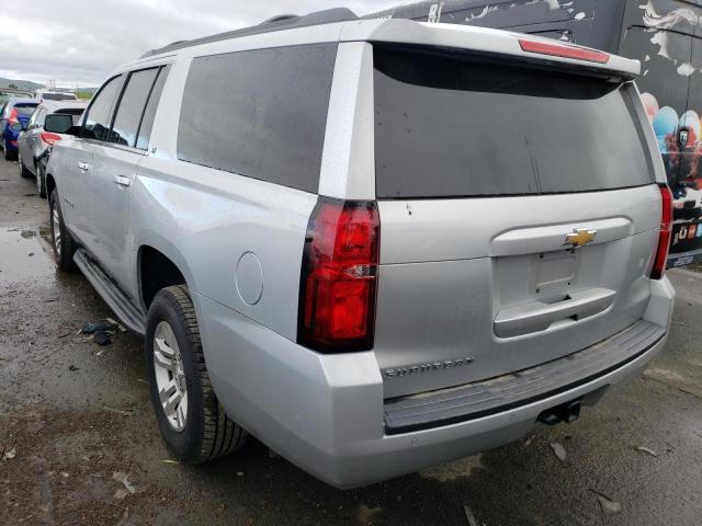 1GNSKHKC7HR183260 - 2017 CHEVROLET SUBURBAN K1500 LT SILVER photo 2