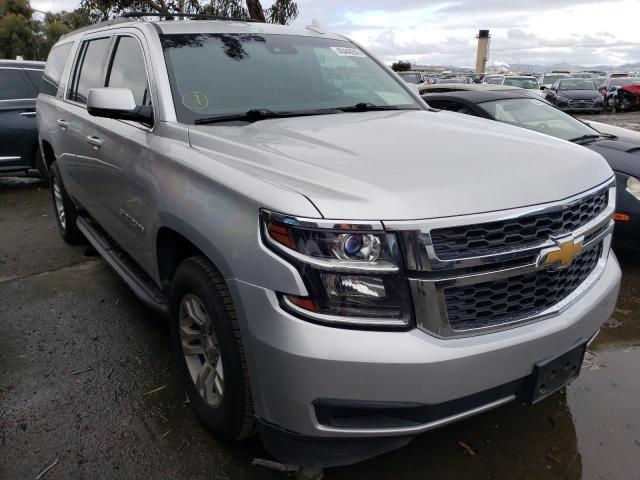 1GNSKHKC7HR183260 - 2017 CHEVROLET SUBURBAN K1500 LT SILVER photo 4