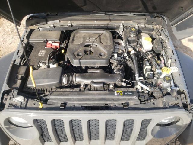 1C4HJXDN9JW329471 - 2018 JEEP WRANGLER U SPORT ნაცრისფერი ფოტო 11