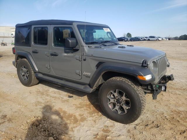 1C4HJXDN9JW329471 - 2018 JEEP WRANGLER U SPORT GRAY photo 4