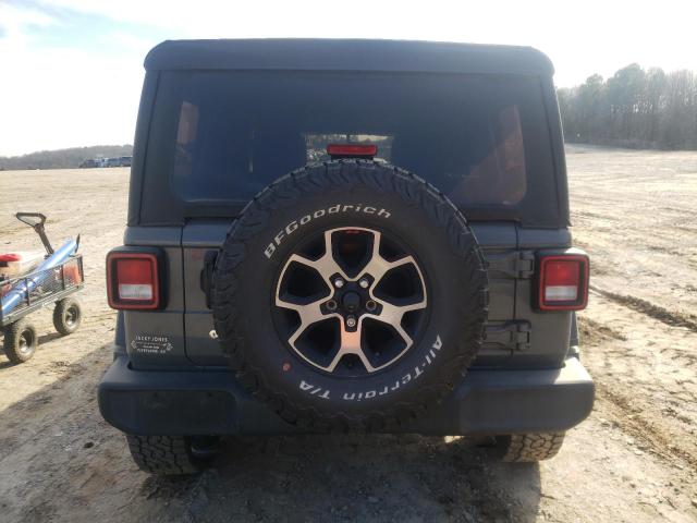 1C4HJXDN9JW329471 - 2018 JEEP WRANGLER U SPORT ნაცრისფერი ფოტო 6