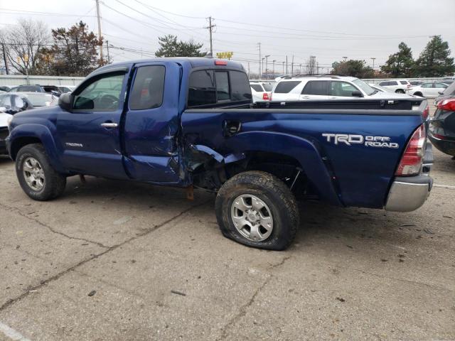 5TFUU4ENXEX094081 - 2014 TOYOTA TACOMA BLUE photo 2