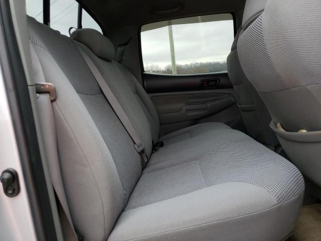 5TEJU4GN2AZ727398 - 2010 TOYOTA TACOMA DOUBLE CAB PRERUNNER SILVER photo 10