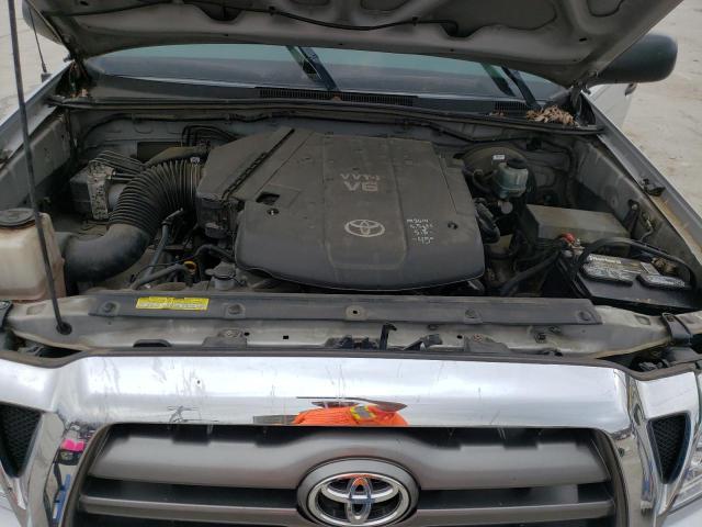 5TEJU4GN2AZ727398 - 2010 TOYOTA TACOMA DOUBLE CAB PRERUNNER SILVER photo 11