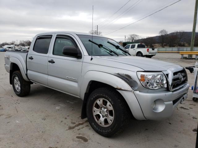 5TEJU4GN2AZ727398 - 2010 TOYOTA TACOMA DOUBLE CAB PRERUNNER SILVER photo 4
