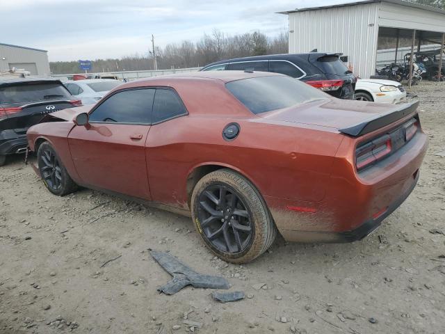 2C3CDZAG0MH596511 - 2021 DODGE CHALLENGER SXT ORANGE photo 2