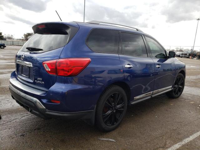 5N1DR2MM0HC670914 - 2017 NISSAN PATHFINDER S BLUE photo 3
