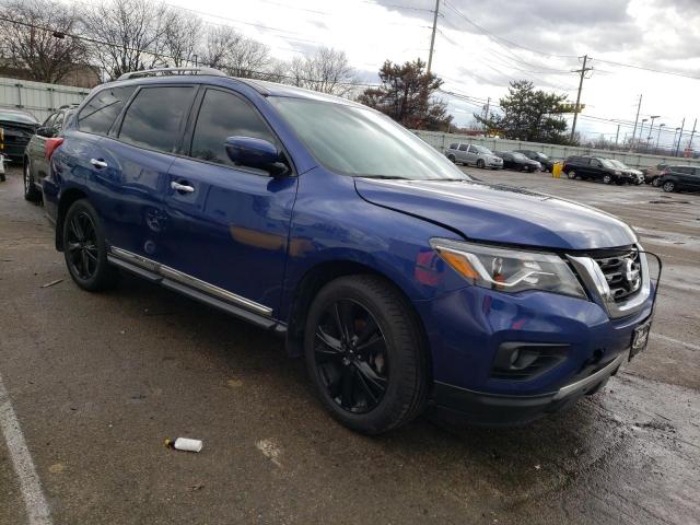 5N1DR2MM0HC670914 - 2017 NISSAN PATHFINDER S BLUE photo 4