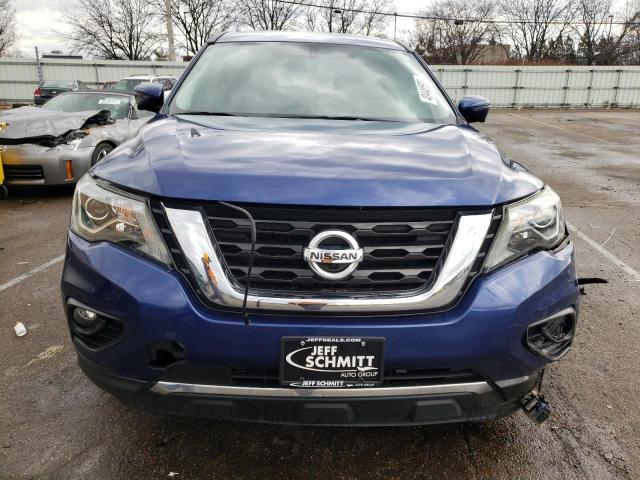 5N1DR2MM0HC670914 - 2017 NISSAN PATHFINDER S BLUE photo 5
