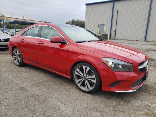 WDDSJ4EB0JN519759 - 2018 MERCEDES-BENZ CLA 250 RED photo 4