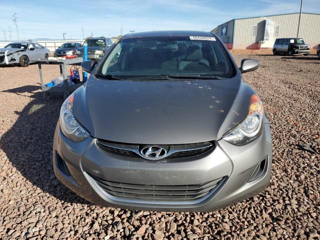 5NPDH4AE6DH229545 - 2013 HYUNDAI ELANTRA GLS GRAY photo 5